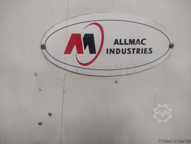 Hydrauliska giljotinsaxar ALLMAC industries 8 X 3200 MM