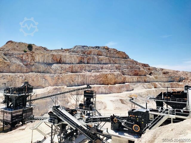 FABO Crushing Plant Stationary Crushing Plant 750 TPH