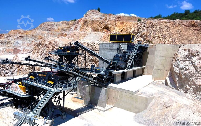  FABO Crushing Plant Stationary Crushing Plant 750 TPH