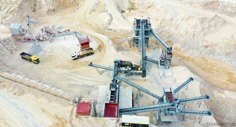  FABO Crushing Plant Stationary Crushing Plant 750 TPH