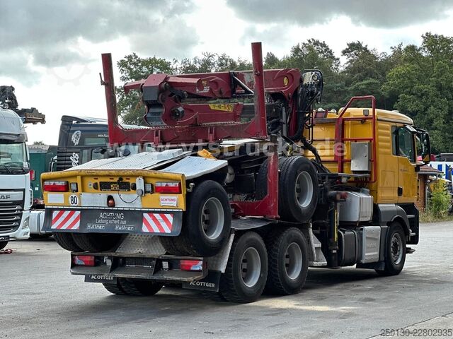 Camión forestal MAN TGX  33.540 6x4 BL  Langholz TAJFUN