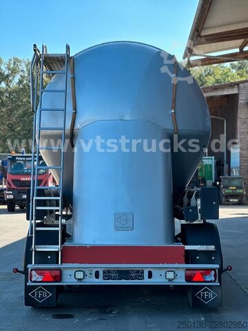 半挂车筒仓 FELDBINDER EUT 40.3 40m³, 2 Euter, Nachlauf-Lenkachse,