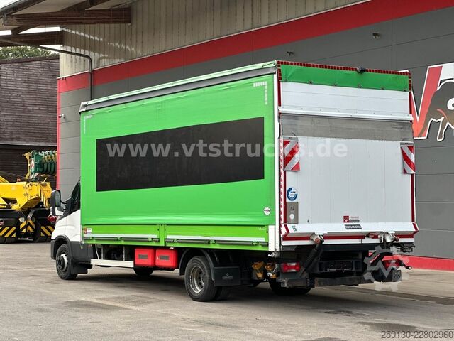 Aizkaru sānu furgons IVECO Daily 70 C Pritsche-Plane Laddebordwand