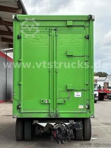 Horse transport trailer MENKE-JANZEN 3.Stock & Aggregat/Hubdach/BPW/54m²