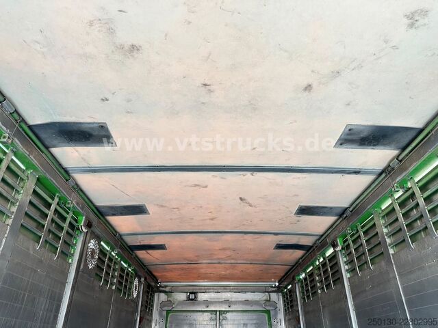 Horse transport trailer MENKE-JANZEN 3.Stock & Aggregat/Hubdach/BPW/54m²