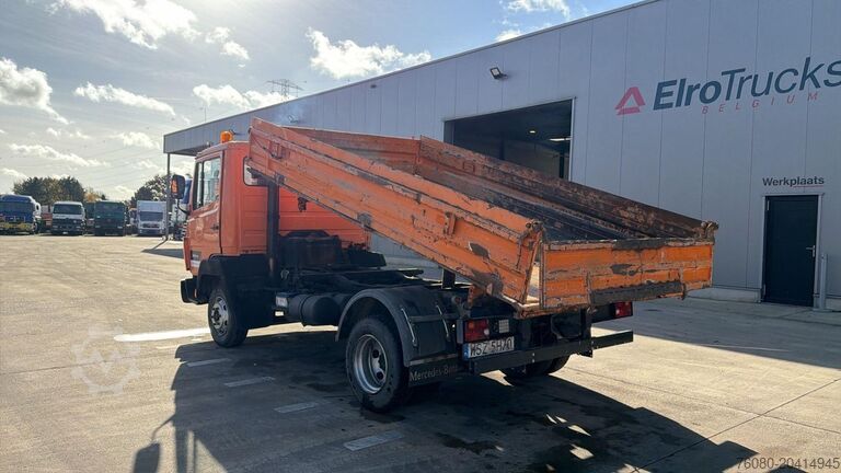 3-puoleinen kippauslaite Mercedes-Benz SK 814 (3 WAY TIPPER / MANUAL PUMP / AUXILAIRY ...