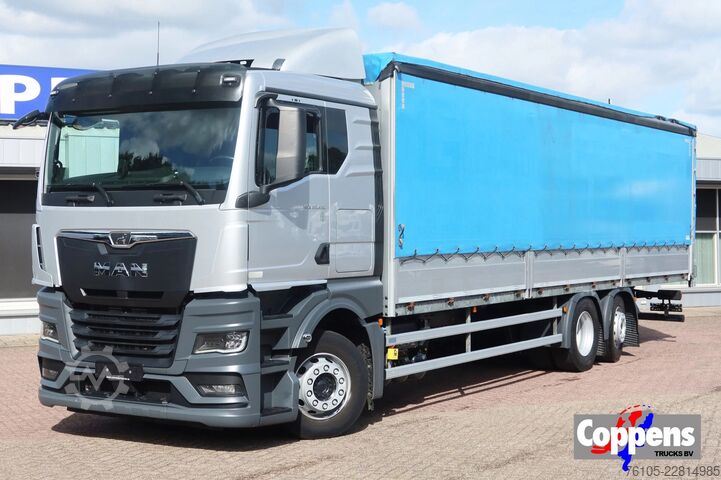Drsna ponjava MAN TGX 26.430 6x2  Huif + schuifdak , Full air, st...