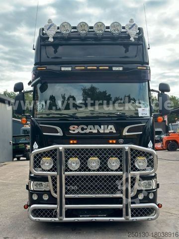 Roll-off-kippi kuorma-auto SCANIA R730 V8 6x2 JOBA Abrollkipper