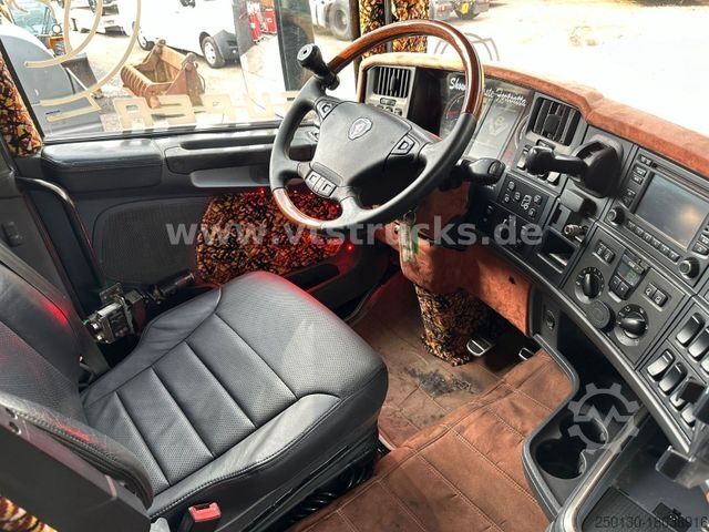 Roll-off-kippi kuorma-auto SCANIA R730 V8 6x2 JOBA Abrollkipper