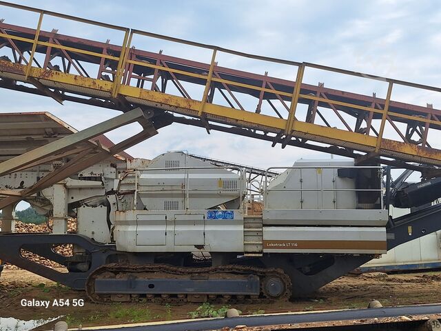 Crushing equipment METSO Lokotrack LT 116