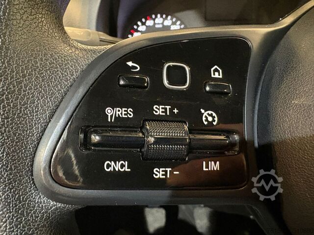 Platform truck with crane Mercedes-Benz Sprinter 314 CDI RWD L3 Open Laadbak / Hiab T-C...