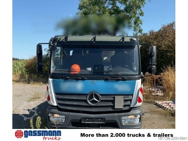 Самосвален камион Mercedes-Benz Atego 923 K 4x2, 2x AHK, Kran Hiab 055 BS-2 HiDuo,
