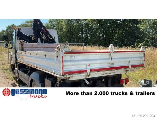 Самосвален камион Mercedes-Benz Atego 923 K 4x2, 2x AHK, Kran Hiab 055 BS-2 HiDuo,