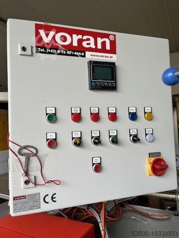 Pasteur - cu schimbător de căldură cu plăci Voran PA1000 Gas