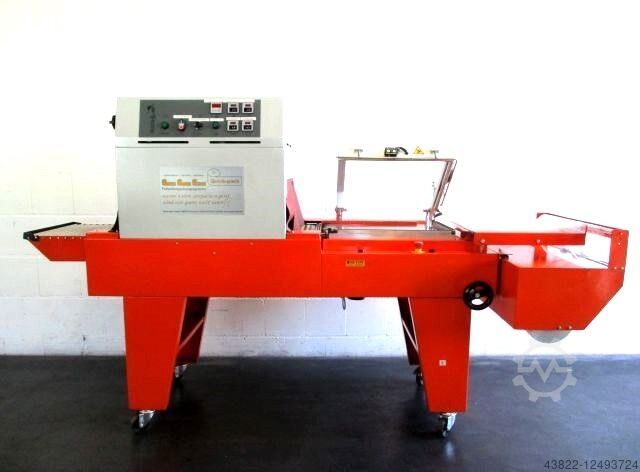 Automatic. Angle welder/shrink tunnel 