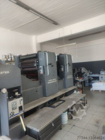 Máquina de impresión offset de pliegos 