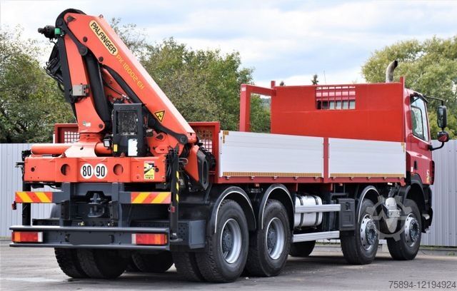 Кран-манипулятор на шасси грузовика DAF CF 85.410 Pritsche 6,80m + KRAN / FUNK/8x4