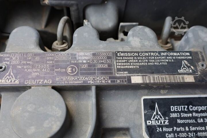 Ножничный подъемник Genie GS5390 Diesel, 4x4 Drive, 18.15m Working Height, 6