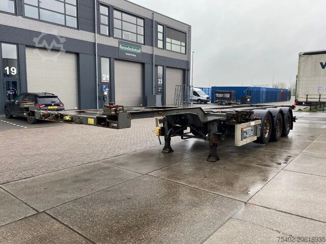 Container transport Renders Euro 800 / 2x Extendable / 1x Lift Axle / Disc ...