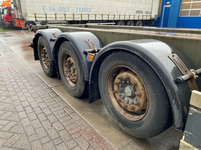 Container transport Renders Euro 800 / 2x Extendable / 1x Lift Axle / Disc ...