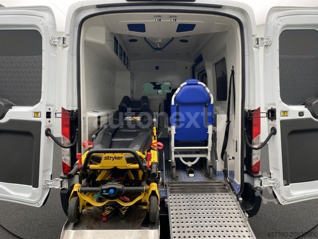 Fire truck FORD Transit 350 L3H2 Aut.*KTW/RTW* Liege+Trage+Kamer
