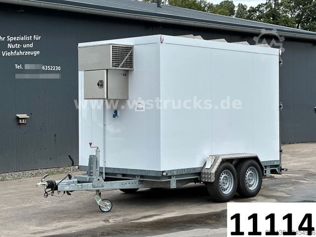 Reefer trailer Nibberich PKW-Kühlanhänger mit Rohrbahn