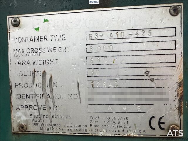 Vận tải container Liftcontainer 10m3