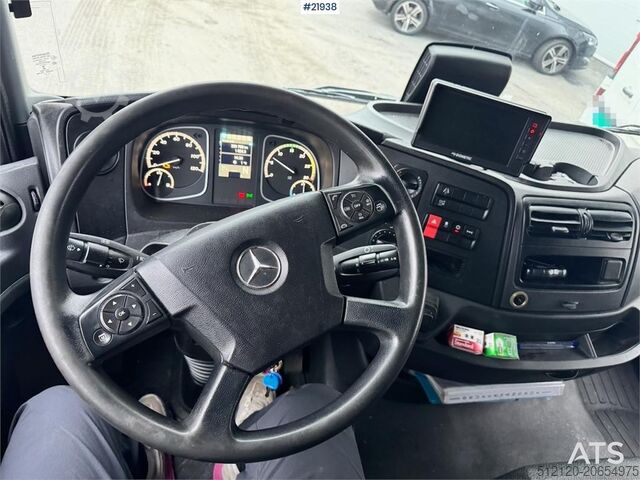 Box body Mercedes-Benz Atego 1023 box car