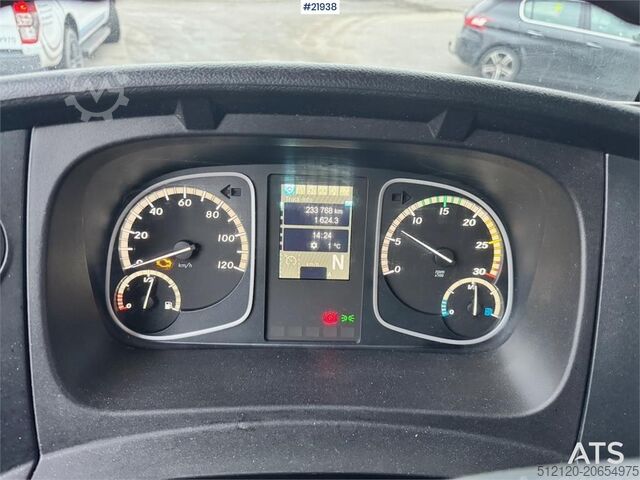 Box body Mercedes-Benz Atego 1023 box car