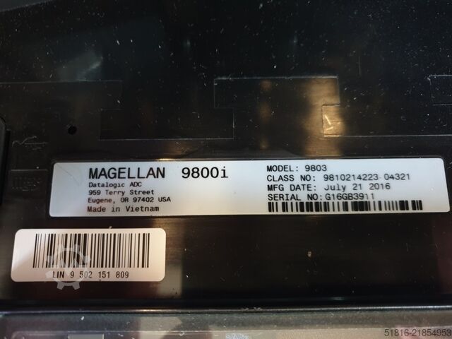 Сканер-каса MAGELLAN + вага BIZERBA Magellan DATALOGIC 9800i