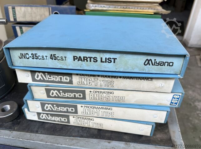 Miyano BNC 34-S Gegenspindel + JNC 45-T 2. Revl