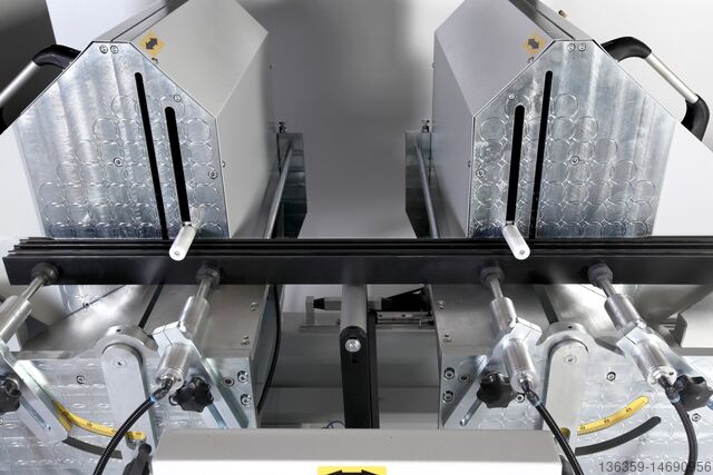 Алюминиевый пвх двухголовочный режущий станок PLASTMAK PVC ALÜMİNYUM İŞLEME MAKİNALARI SÇ 4000 S