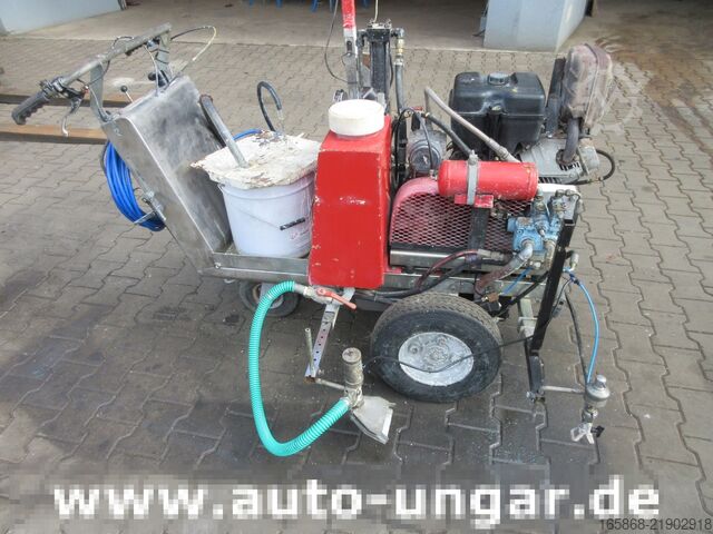 Marcações rodoviárias Graco LineLazer Zebra 5000 Viscount Airless