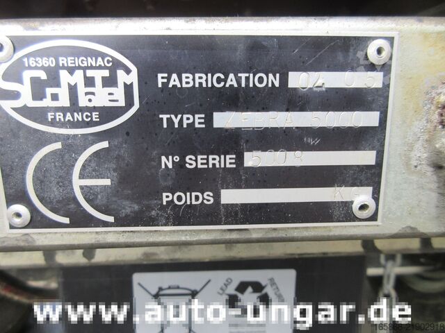Marcações rodoviárias Graco LineLazer Zebra 5000 Viscount Airless