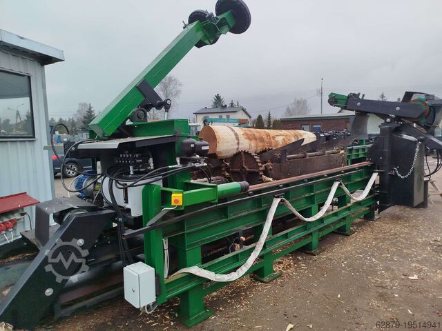 Entrindungsmaschine mit Zuflussreduziergetriebe JUWAL KR-3