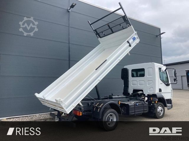 Three-way tipper van DAF XB 210 FA 7,49to Meiller DSK Typ 3 XB 210 FA 7,4