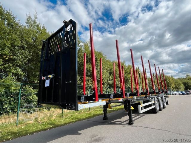 Log semitrailer DOLL 3-Achs-Sattelauflieger LOGO 12