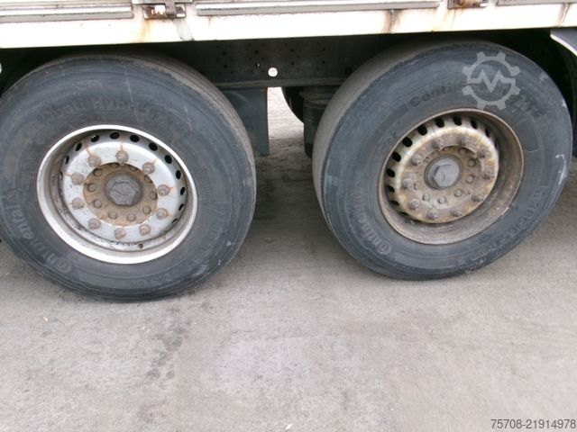 Kutu kamyonu MERCEDES-BENZ 2543 Actros*2x 7,7 m Schwenkwand*kpl Zug*MSH*Ret
