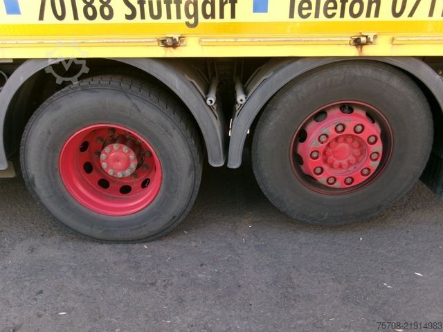 Içecek kamyonu MERCEDES-BENZ 2543 Actros*kpl Zug*2x 7,6 m Schwenkwand*LBW*NLA