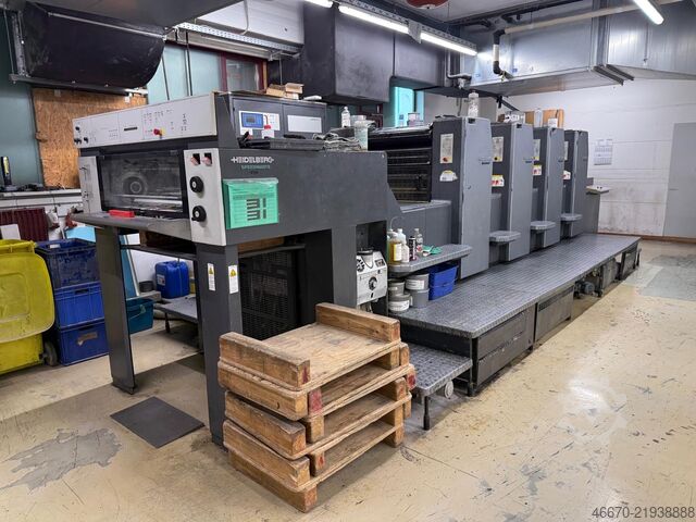 OFFSET BLADPRENTUNARVÉL Heidelberg SM74-4P-H