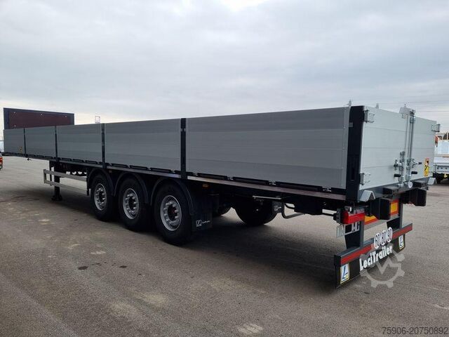 Lecitrailer PLATEAU RIDELLES ALUMINIUM