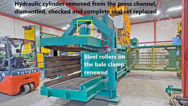 Baler 170 t press force with conveyor MACPRESSE EUROPA S.R.L. 111