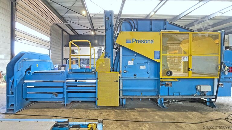 Бало-пакетираща машина 80 тона с осемкратна кръстосана връзка Presona AB LP 80 VHK 1
