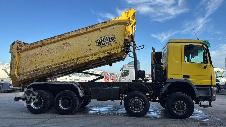 Kiper kamion Mercedes-Benz Actros 4141 (8X8 / LAMES / GRAND PONT / V6 / BO...