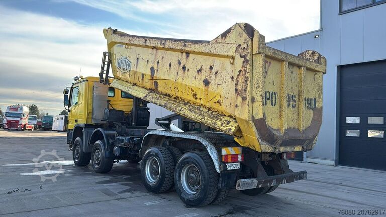 Kiper kamion Mercedes-Benz Actros 4141 (8X8 / LAMES / GRAND PONT / V6 / BO...