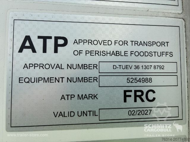 Šaldytuvas puspriekabė Schmitz Cargobull Tiefkühler Standard Doppelstock