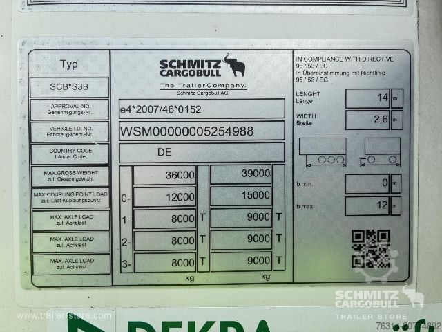 फ्रिज सेमीट्रेलर Schmitz Cargobull Tiefkühler Standard Doppelstock