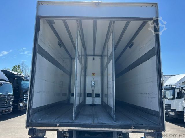 Refrigerated truck MERCEDES-BENZ ANTOS 1832 L Kühlkoffer 7,85 m LBW 2 T*3 Kammer