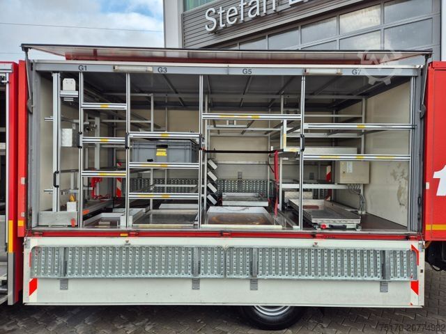 Specialios paskirties sunkvežimis MAN LE 9.150 Feuerwehr Schmitz GW-6 Gerätewagen