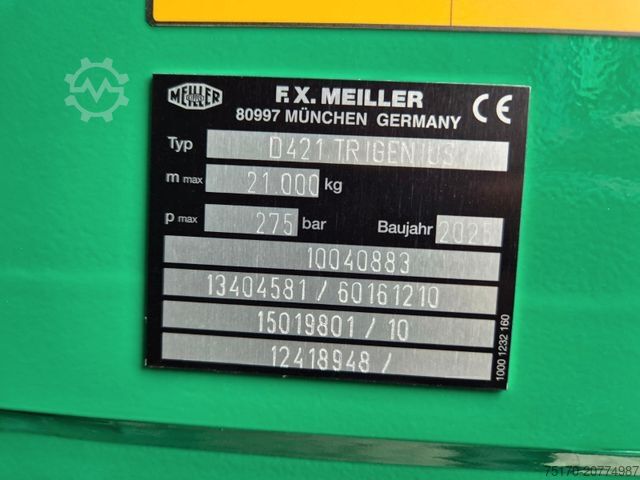 Savitvežis IVECO AS360X50Z/P HR ON+ 8x4 Meiller AHK Intarder Cam